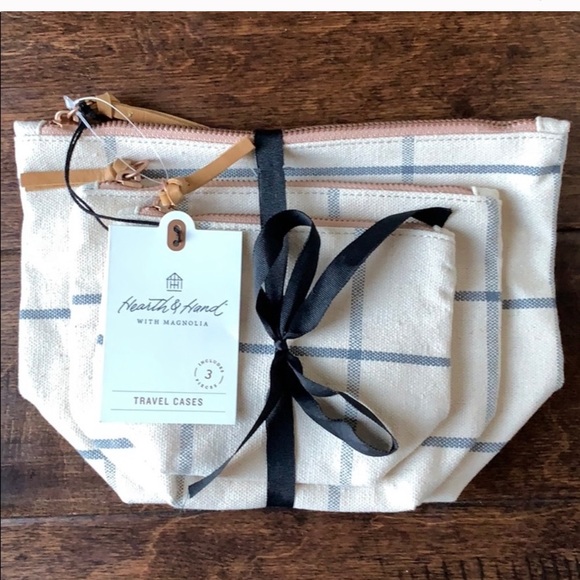 Hearth & Hand Canvas Travel Bag Set- NEW - Picture 10 of 10